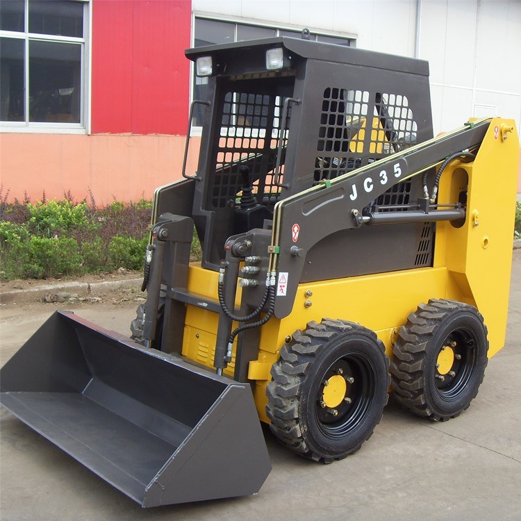 Jc35 Earthmoving Machinery Track Skid Steer Loader Mini Skid Steer Loader with Diesel Engine