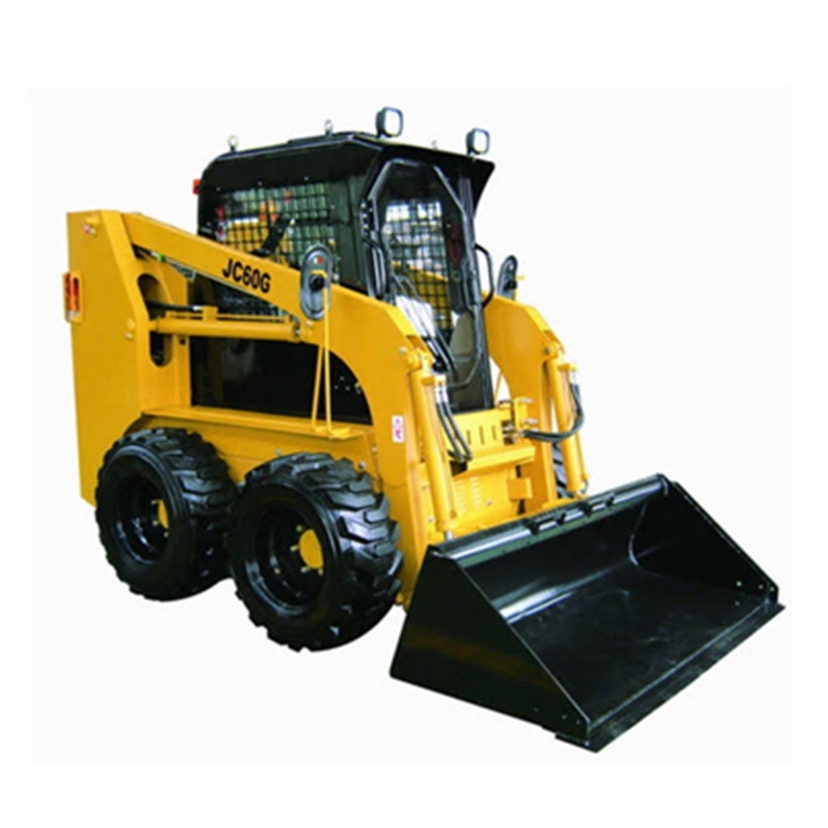 Jc65 Mini Wheel Loader 65HP Engine Compact Skid Steer