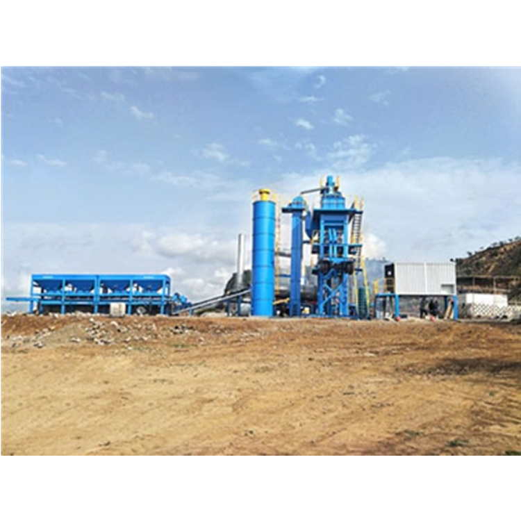 Liaoyuan Ylb1000 80 T/H 1000 Kg/Batch Mobile Asphalt Plant