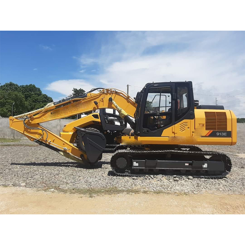 Liugong 13.5t Small Hydraulic Crawler Excavator with Long Arm 913e