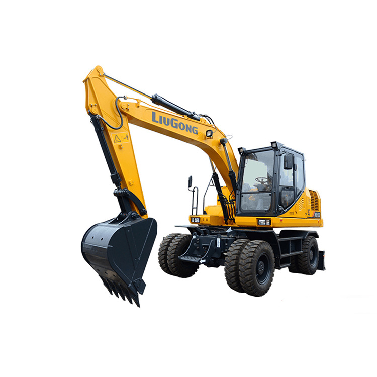 Liugong 15t Wheel Excavator W915e with Hydraulic Hammer