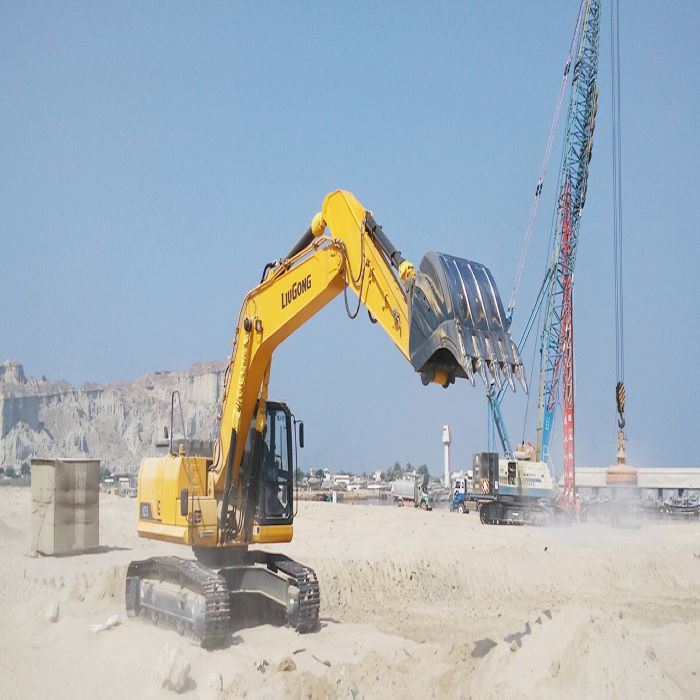 China 
                Liugong 45 Ton Crawler Excavator with Hammer
             supplier