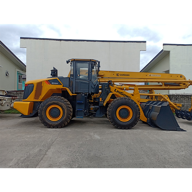 Liugong 5ton Wheel Loader 855h 3cbm Bucket Quick Change