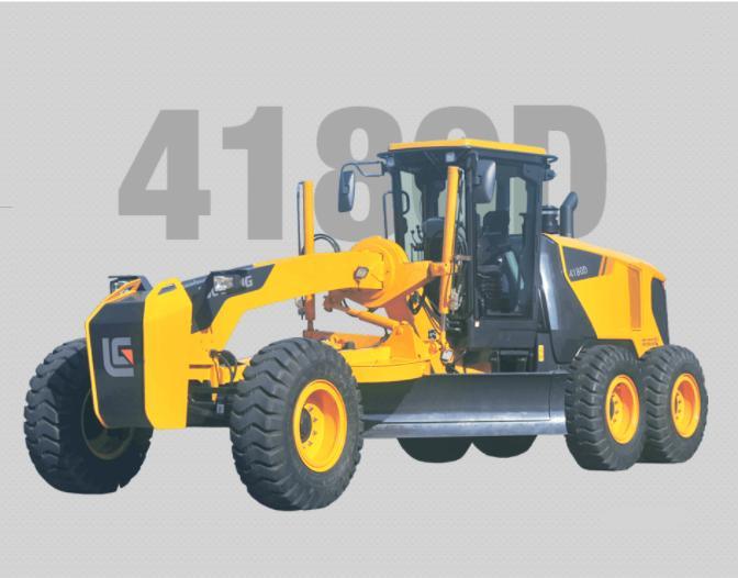 Liugong Brand 180HP Motor Grader Road Grader with Front Blade and 3-Shanks Ripper Clg4180d