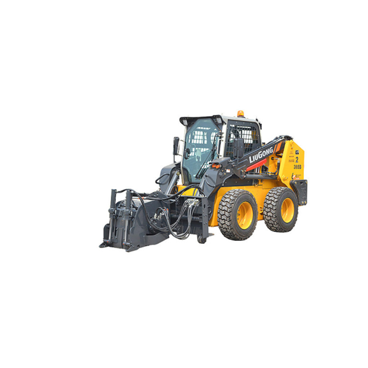 Liugong Small Skid Loader with Asphalt Trencher Clg395b