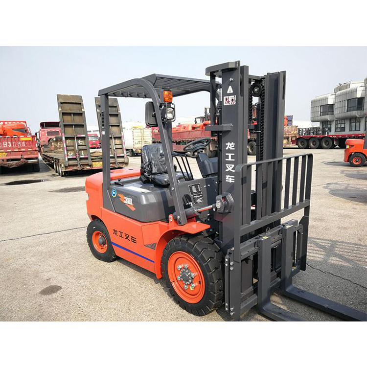 Lonking 3 Ton Full Free Mast Diesel Forklift for Container Work