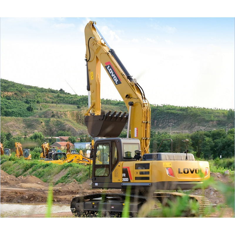 China 
                Lovol 33ton 油圧ショベル Fr330d Digger （ 1.5m3 バケット装着
             supplier