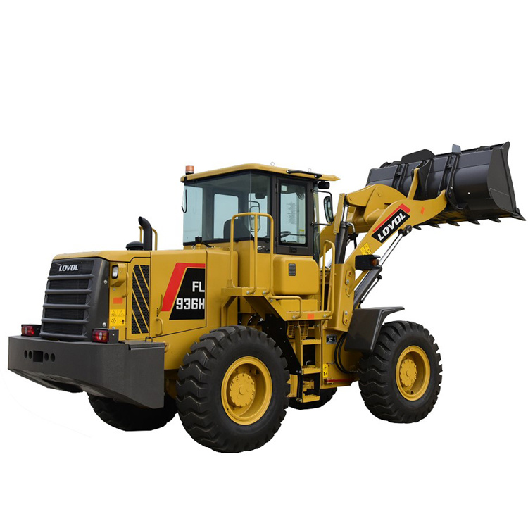 Lovol 3ton 2 Cbm Articulated Small Wheel Loader FL936h