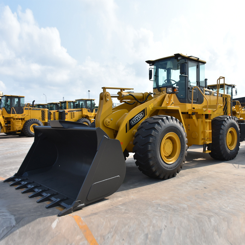 Lovol 7 Ton Wheel Loader FL976h with 6cbm Bucket Capacity