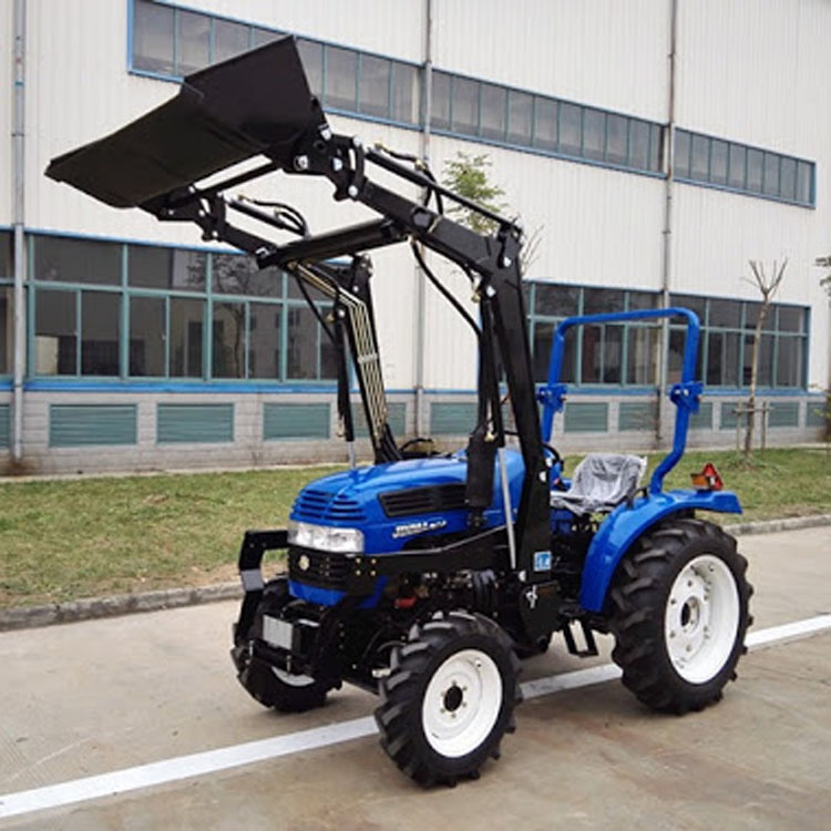 
                Lutong 50 HP 4X4 Tractor agrícola compacto con cargador frontal (LT504)
            