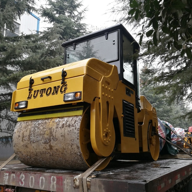 
                Lutong LTC6 6tonne double rouleau vibratoire de tambour de la route avec des pièces de rechange
            