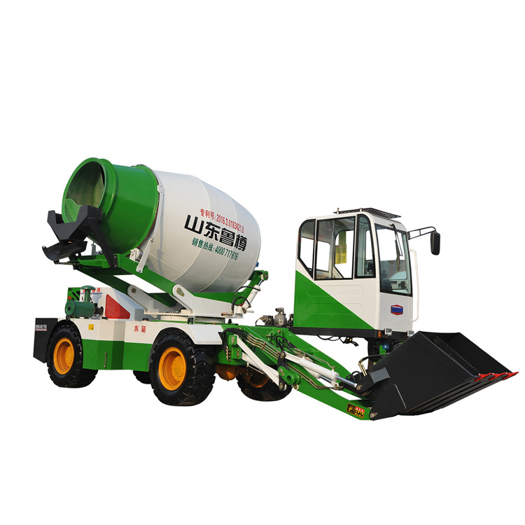 
                Luzun 3,5cbm Diesel móvil de Auto-carga de concreto Mixer Truck (JBC35)
            