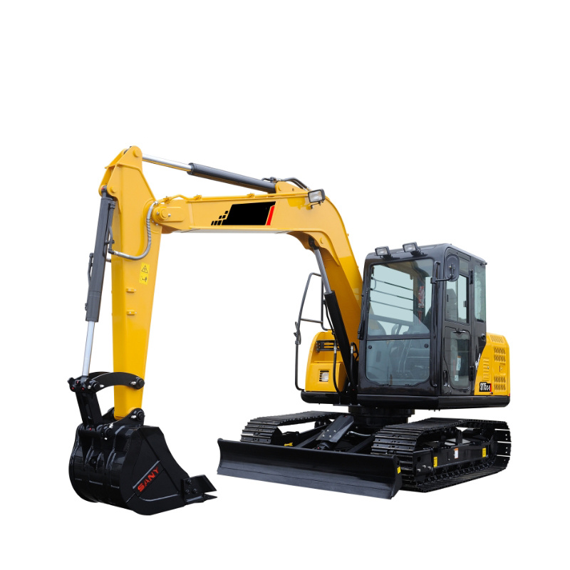 Maxizm New 5.5 Ton Mechanical Control Cheap Crawler Excavator Sy55c