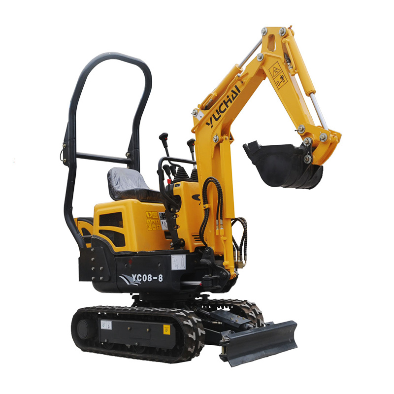 Micro Excavator Digger 800kg Yuchai Yc08-9