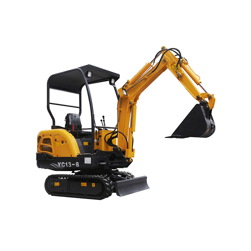 Mini 0.8 Ton Yuchai Yc08-8 Digger Crawler Excavator