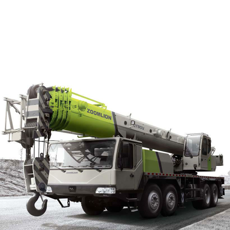 Mobile Crane Machine Zoomlion Qy80V 80ton Truck Crane