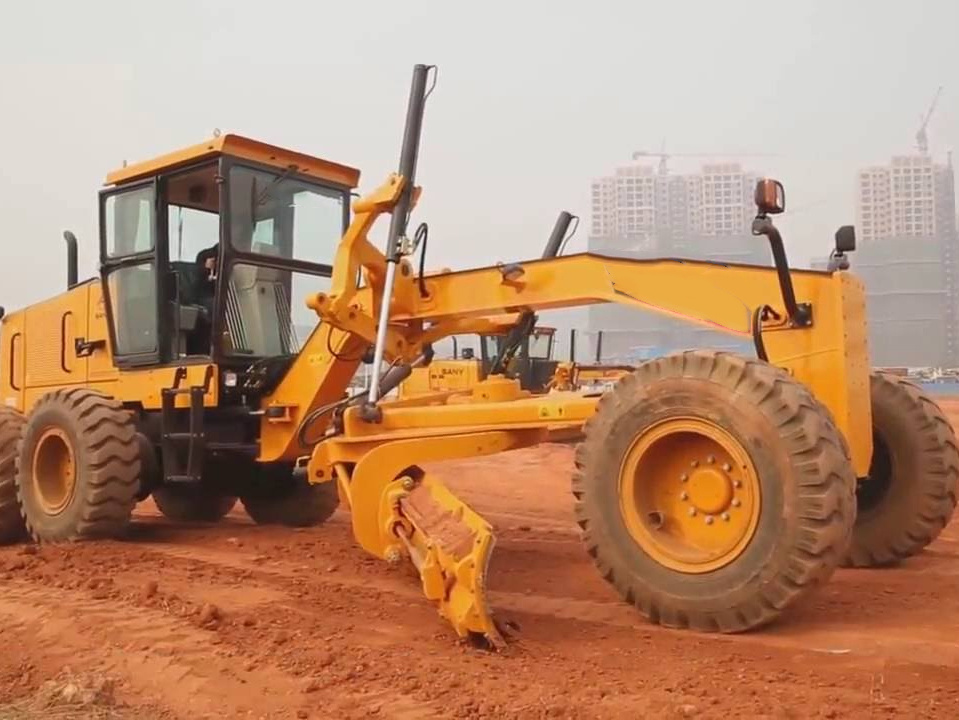 New 170HP Hydraulic Motor Grader Stg170c with Powerful Engine in Stock