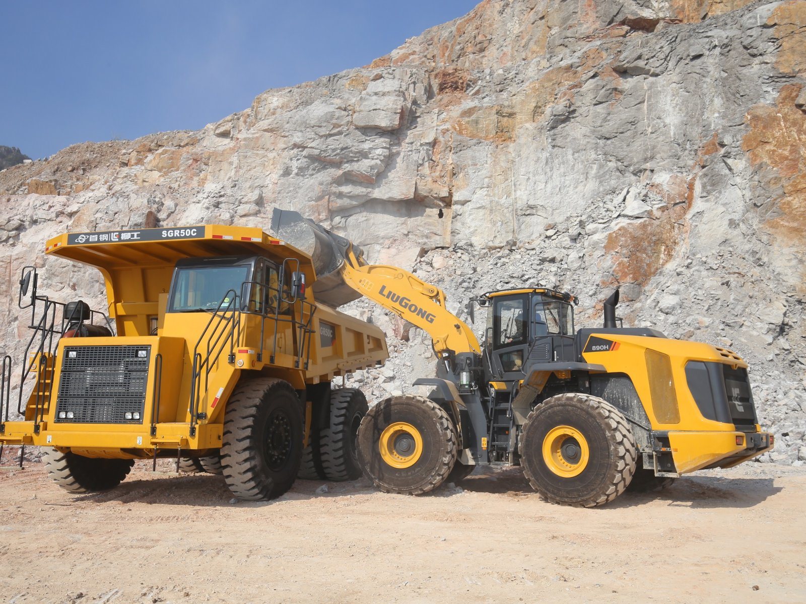 New 3ton Liugong Small Front End Loader Payload Wheel Loader Clg835h