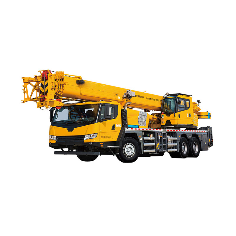 China 
                Nieuwe 36,8 m lange giek 35 ton Pick Up mobiele Truck Crane
             leverancier