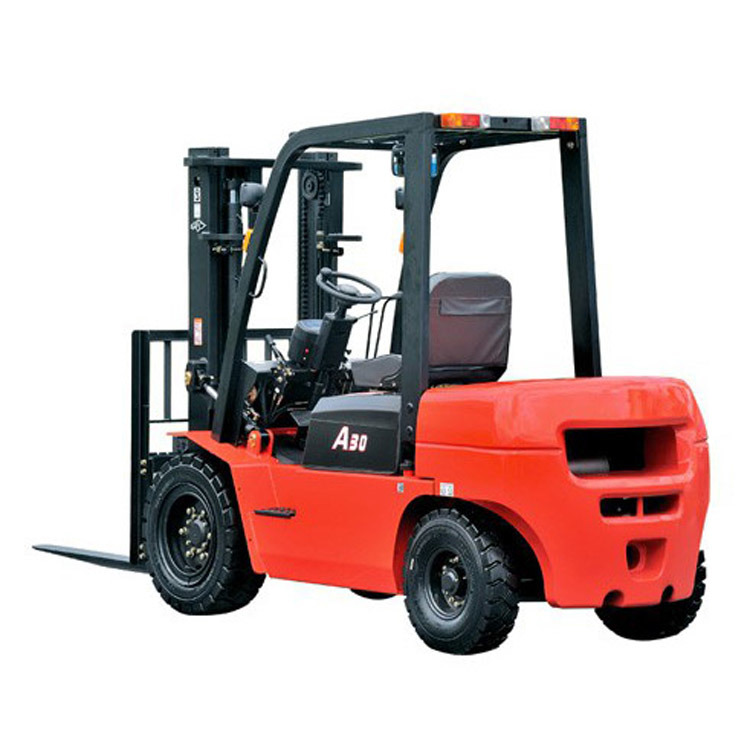 New Fork Lift Truck Hangcha Brand 3ton Forklift Trucks   with 3 Stage Full Free Mast