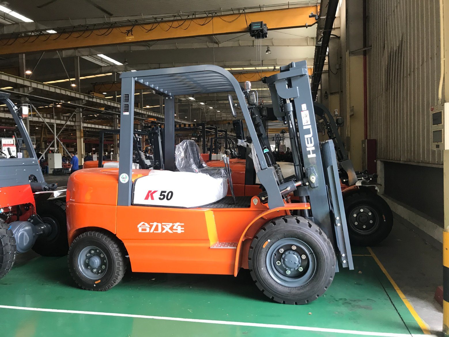 New Heli Lifting Machinery 5ton Diesel Forklift (Cpcd50)