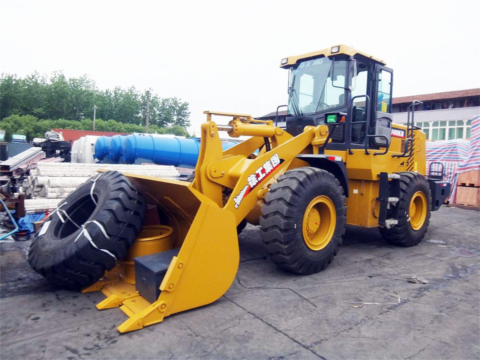 Official Wheel Loader 4tons Lw400kn with High Performance for Sale
