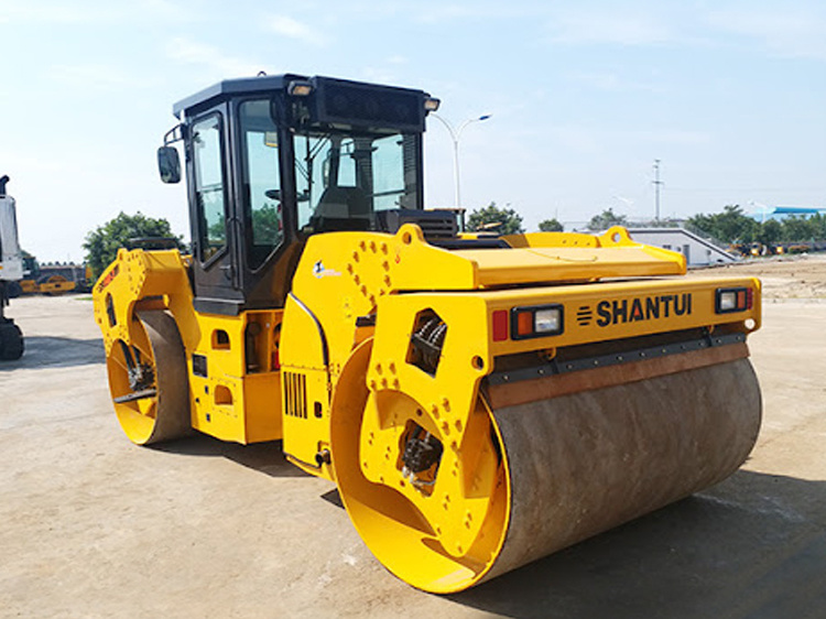 
                Los rodillos de carretera Shantui original de fábrica Sr14 con 14 toneladas de peso operativo
            