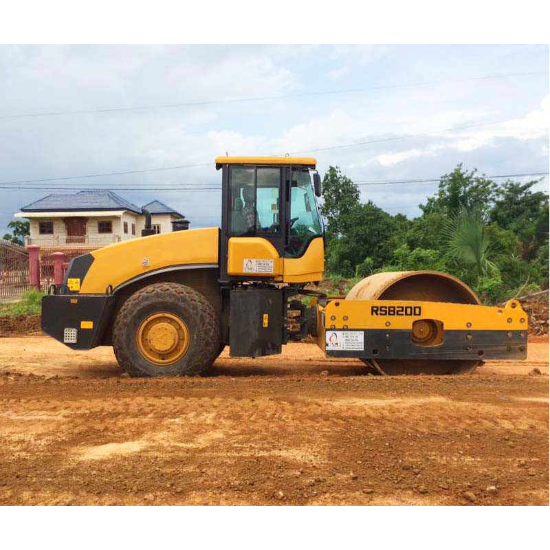 RS8200 Road Roller 20t Smooth Road Roller with Padfoot