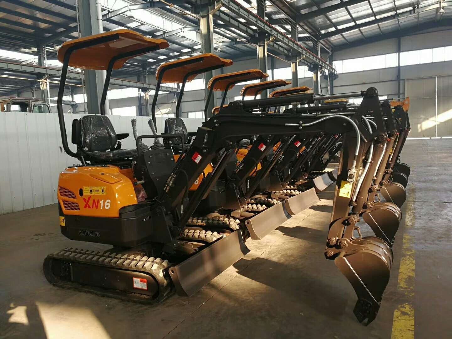 Rhino Best Selling Excavator Xn16 1.6 Tons Mini Excavator