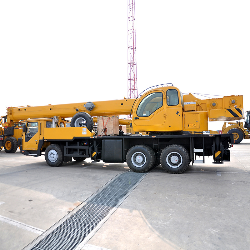 China 
                Self Loading Crane Truck Qy25K5-I Crane with New Design
             supplier