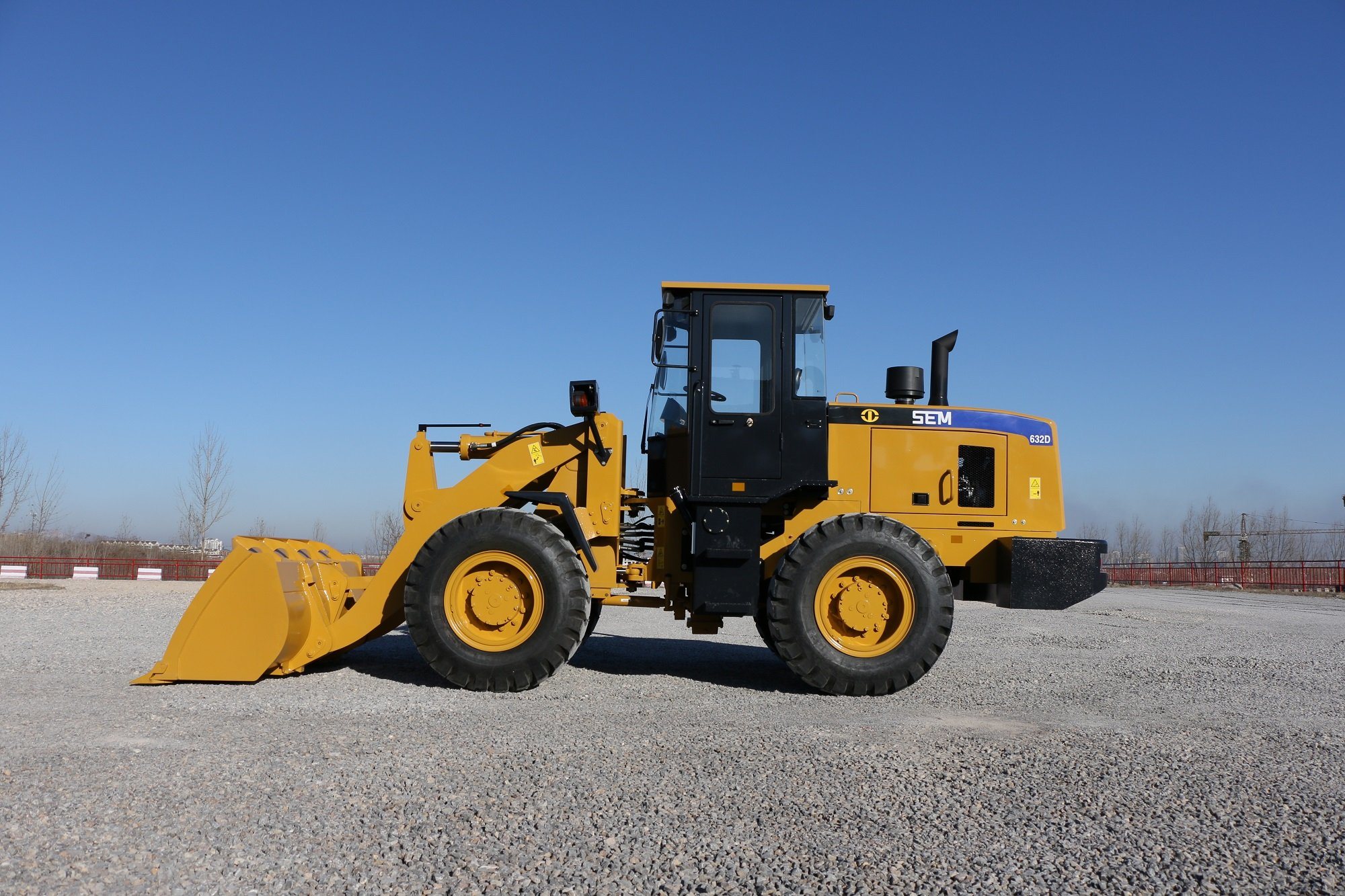 Sem 3 Ton Wheel Loader Sem632D with 1.7m3 Bucket in Stock