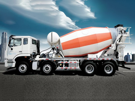 Shantui 400HP 8*4 Hot Sale High Quality Concrete Mixing Truck