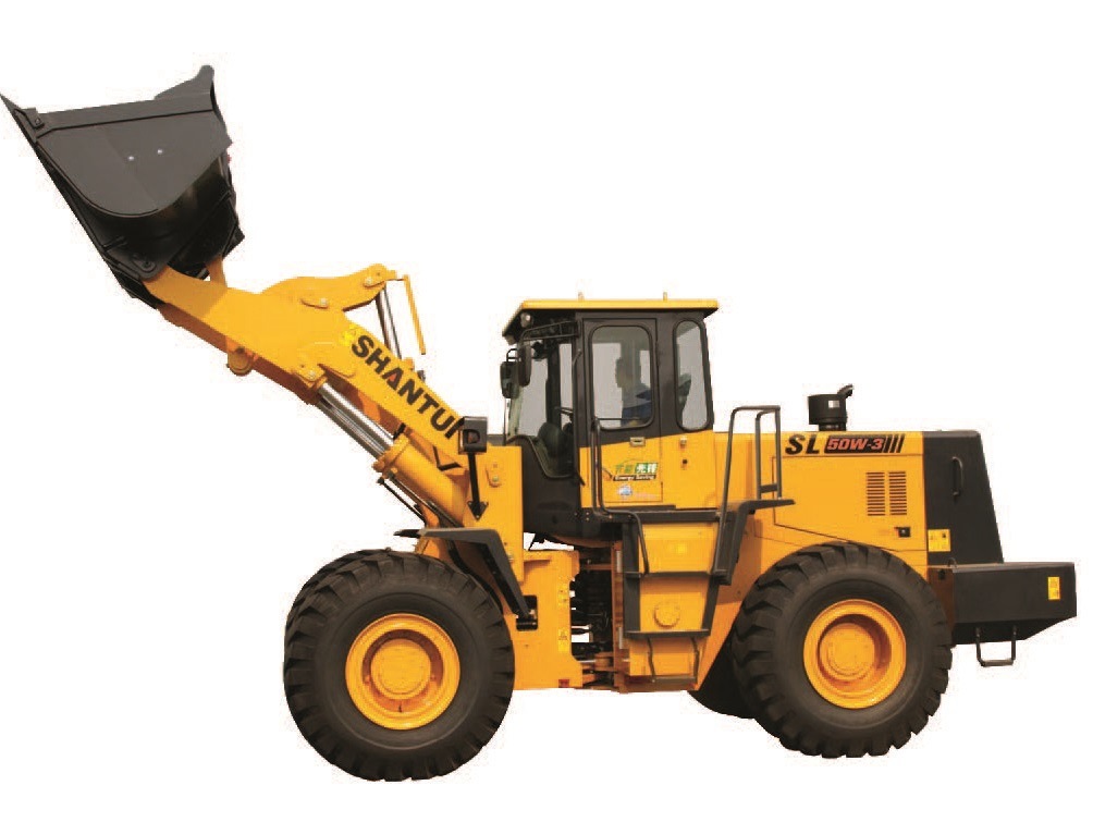 Shantui 5 Tons Industrial Wheel Loader (SL50W-3) with Spare Parts