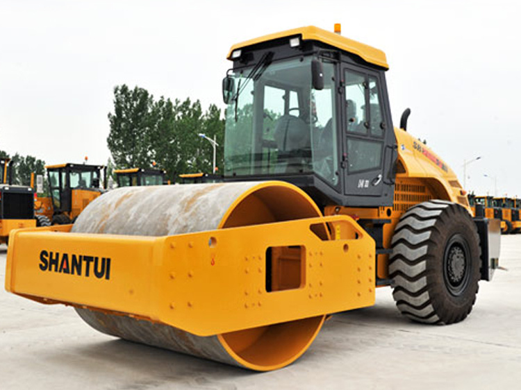 China 
                Shantui Mini Compactor 16ton Sr16 Road Roller with Good Working
             supplier