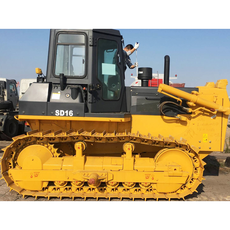 Shantui SD22 220HP Bulldozer with Rear Ripper and Three-Teeth Shanl Blade