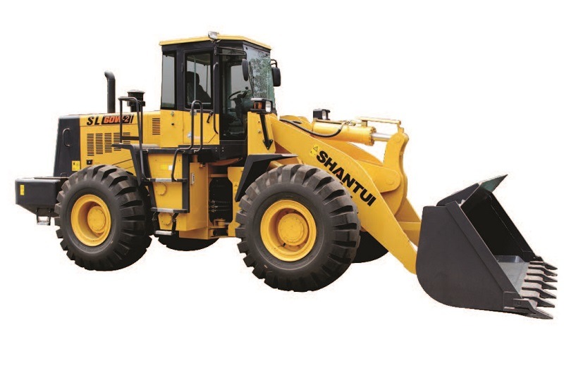 Shantui (SL60W-2) 6 Tons Wheel Loader with Pallet Forks