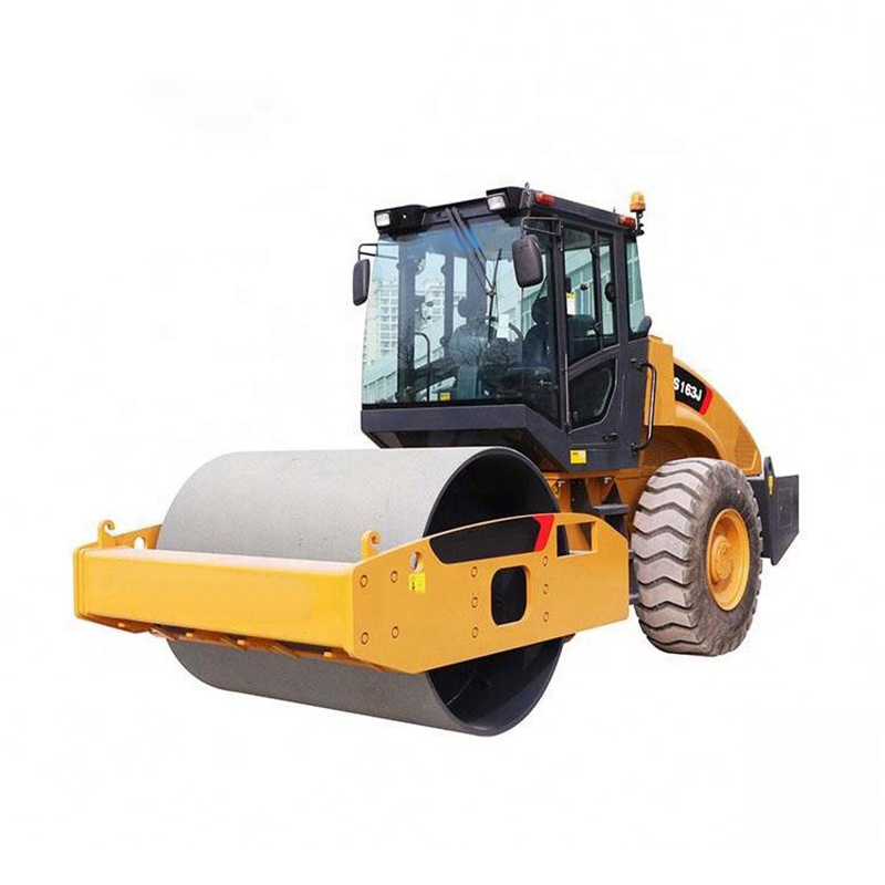 Single Drum Vibratory Road Roller Tire Vibration Compactor 16 Ton Xs163j