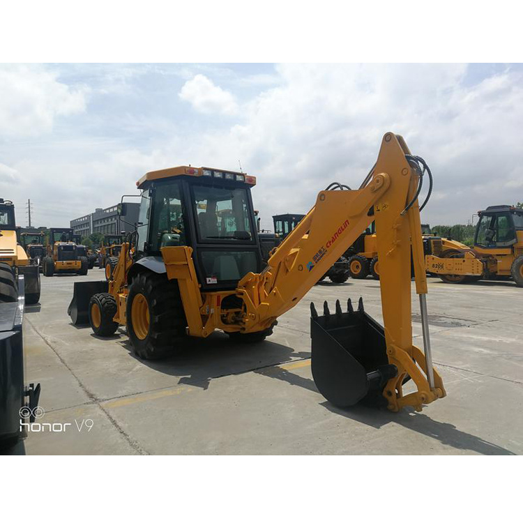 China 
                Sinomach 7.6 ton mini cargadora retroexcavadora Tractor para la venta
             proveedor