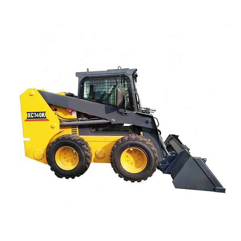
                Marca superior Xc740K Xc 760 K 750kg 0,45 cbm carregadora de direção deslizante
            