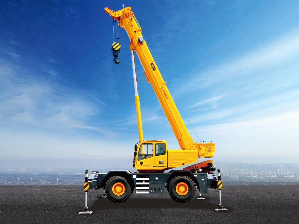 
                Top Factory 70 Ton Rough Terrain Crane Rt70e
            