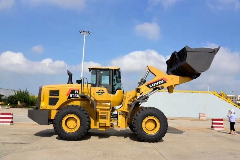 Top Quality Lovol 6.5 Ton Articulated Wheel Loader FL966h