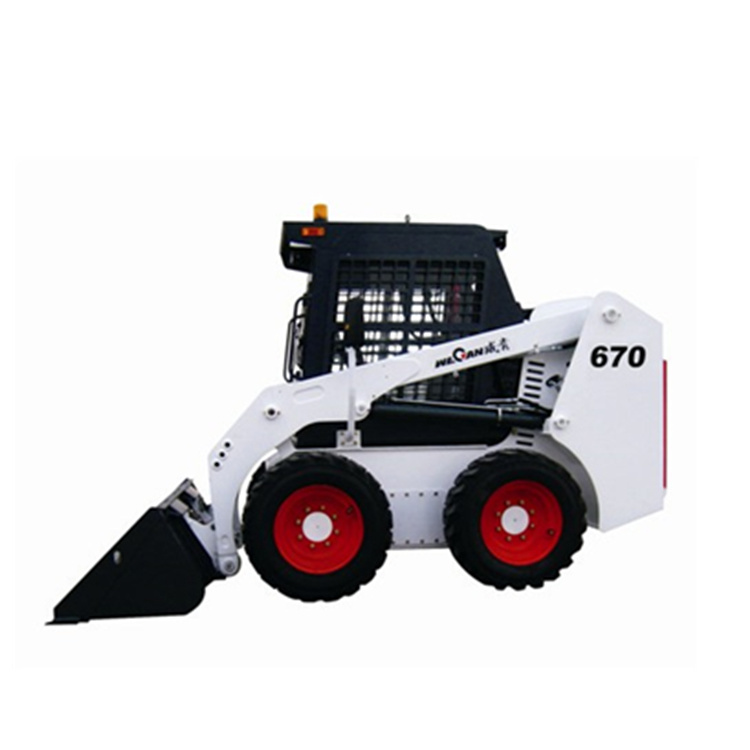 Wecan 670 Wheel Type 0.45cbm Steer Skid Loader