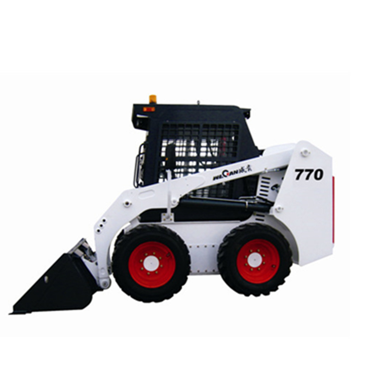 Wecan 750d Type 0.44cbm 860kg Steer Skid Wheel Loader