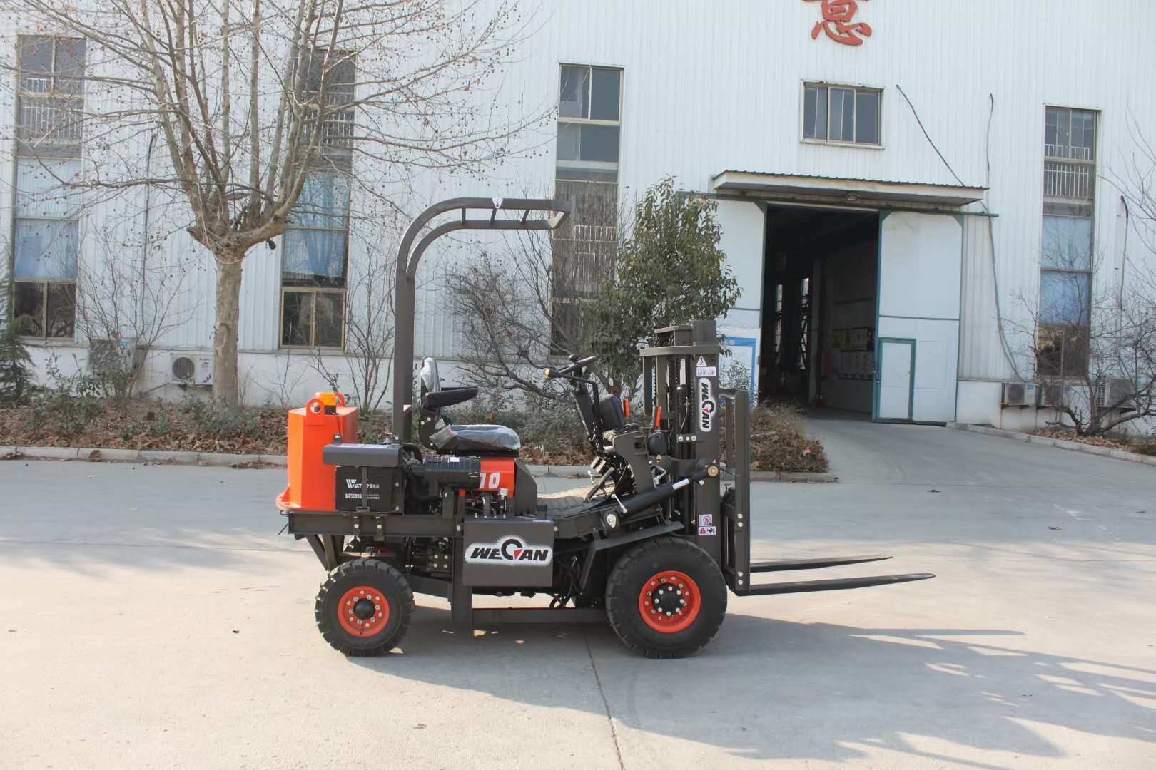 Wecan By10 1ton Small Forklift Using in Narrow Work Place