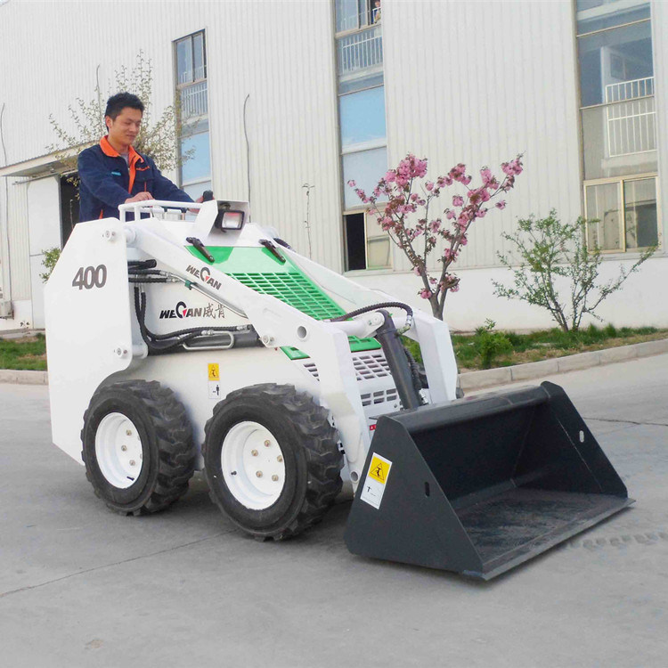 Wecan Mini Skid Steer Loader 370kg 0.16cbm Wt400