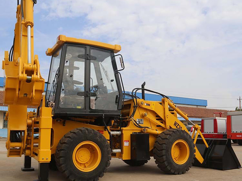 Wz30-25 Backhoe Loader with Small Digger and Mini Loader