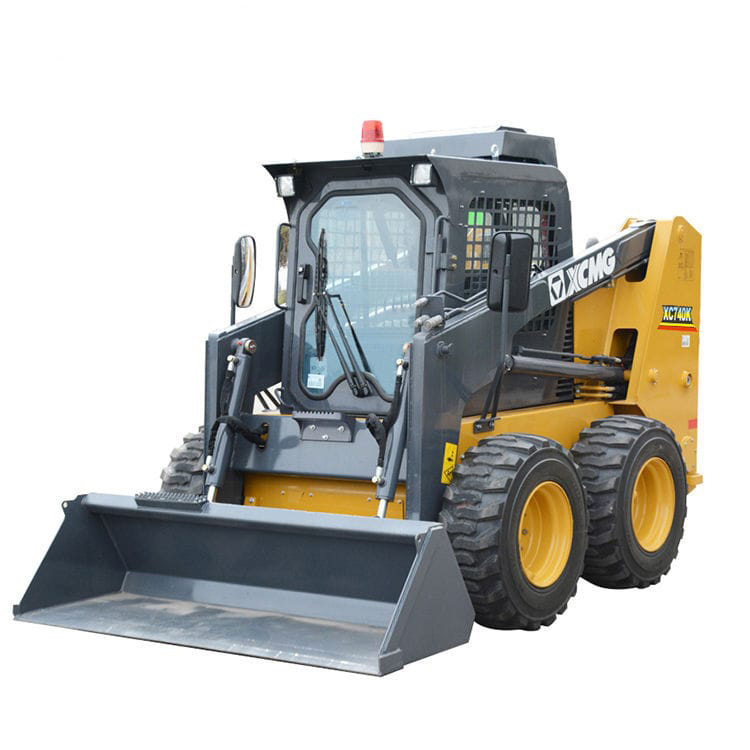
                Xc740K Skid Steer Loader with 4 in 1 Bucket 0.45cbm Capacity Mini Skid Steer Loader
            
