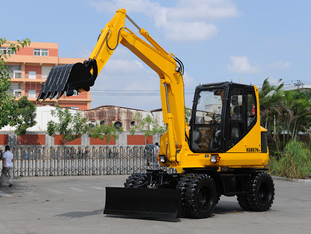 China 
                Xgma 7,5ton Excavadora de ruedas pequeñas Xg8075W
             proveedor