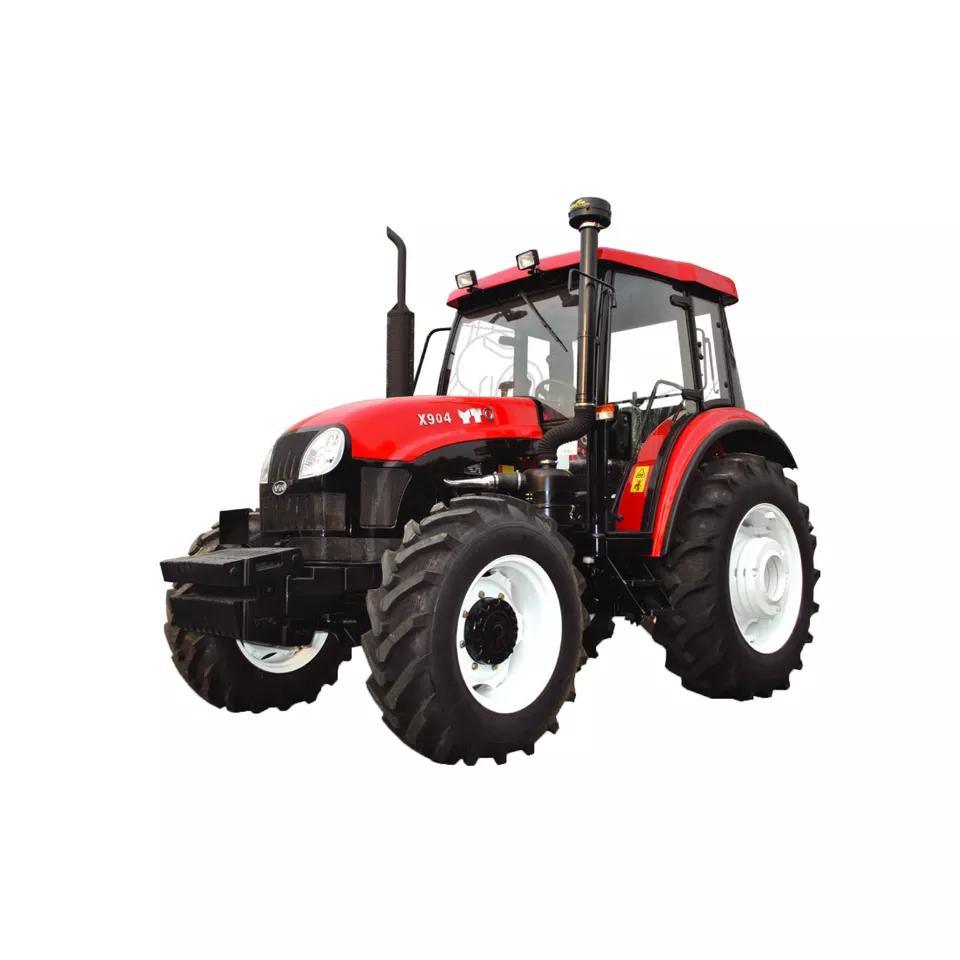 Yto 4WD 90HP Agricultural Tractor Farm X904 Lovol Lutong in Stock