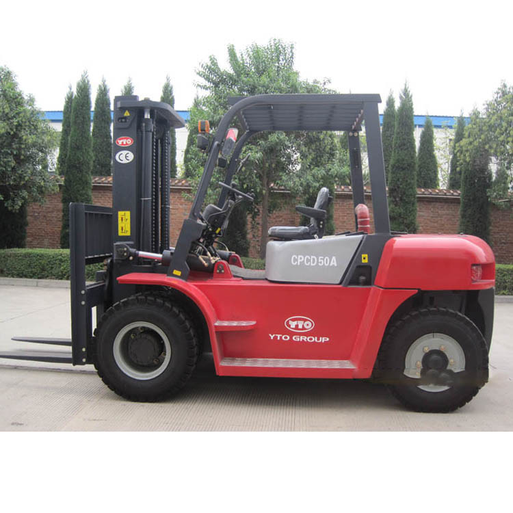 Yto Brand 5ton Diesel Forklift Cpcd50A